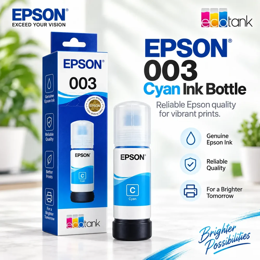 EPSON 003 CYAN INK