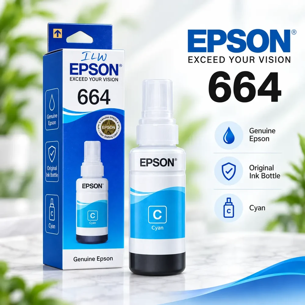 EPSON 664 CYAN INK