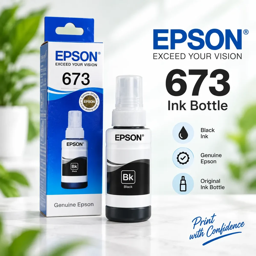 EPSON 673 BLACK INK