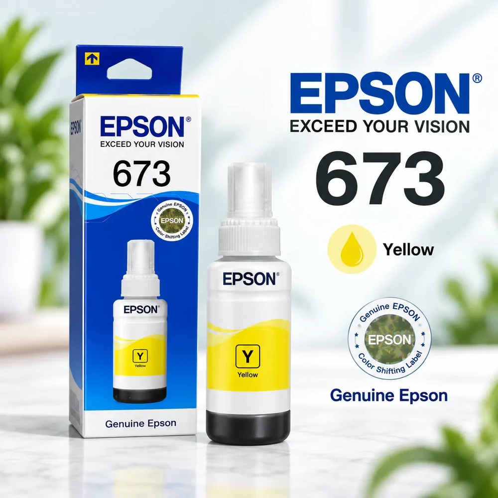 EPSON 673 YELLOW INK